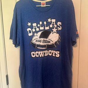 HOMAGE Blue Dallas Graphic Tee